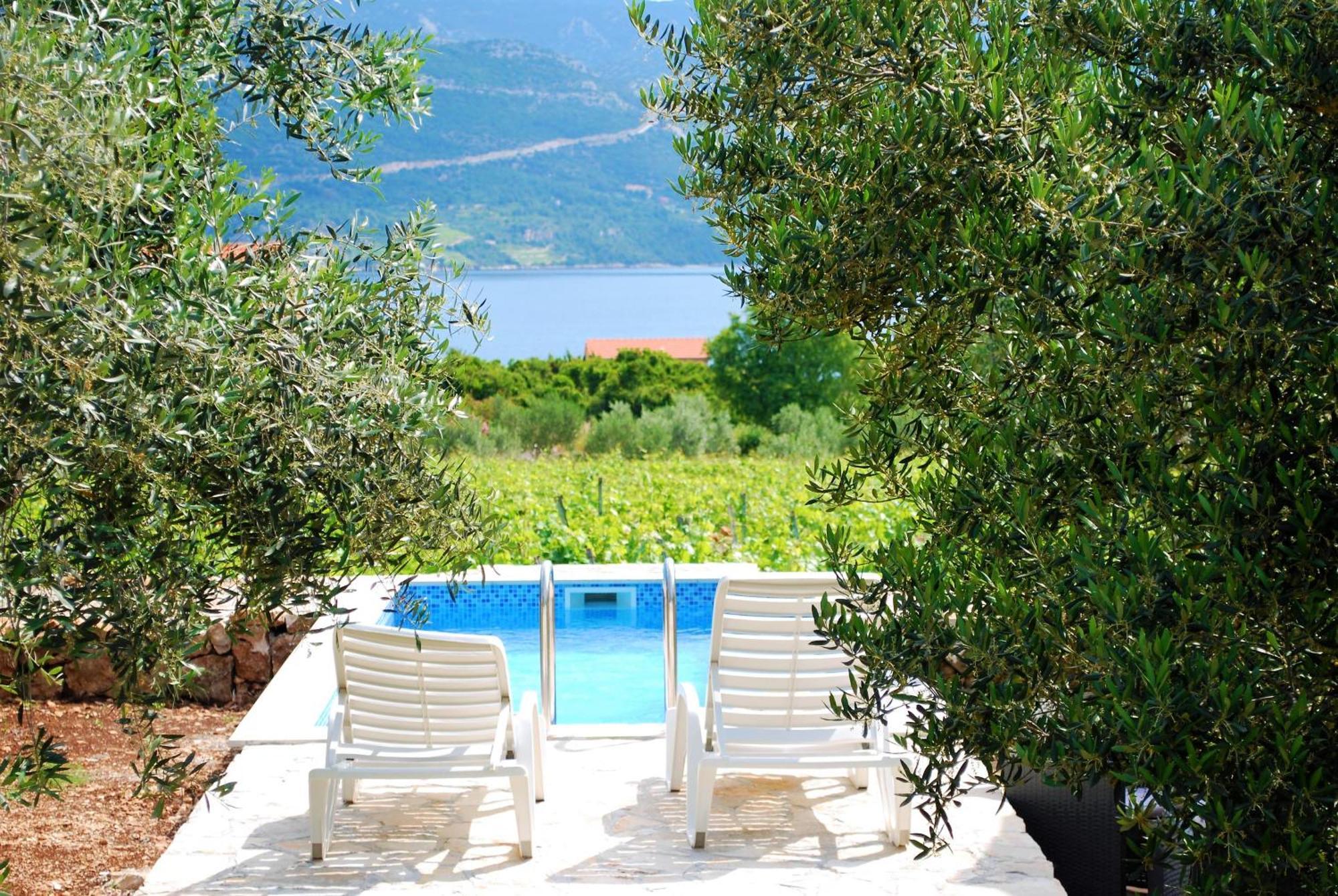 Вилла Vineyard House & Olive Grove House Рачишче Экстерьер фото